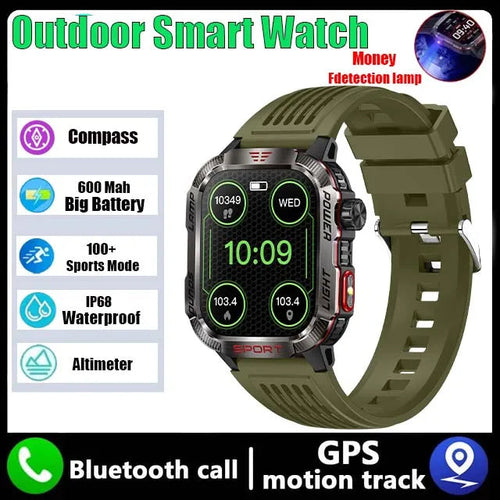 Load image into Gallery viewer, GZYR 2.01" Screen Smart Watch Men Bluetooth Call 600 mAh Sports Waterproof Heart rate Blood Oxygen SmartWatch For Huawei Xiaomi
