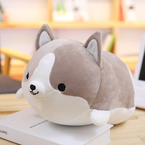 Load image into Gallery viewer, 30/45/60cm Cute Corgi Dog Plush Toy Stuffed Soft Animal Cartoon Pillow Lovely Christmas Gift for Kids Kawaii Valentine Present
