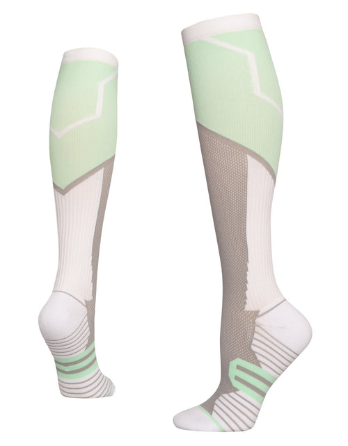 Load image into Gallery viewer, Outdoor sports pressure socks, women's long tube skipping rope fitness calf socks, second grade gradient elastic compression socks
