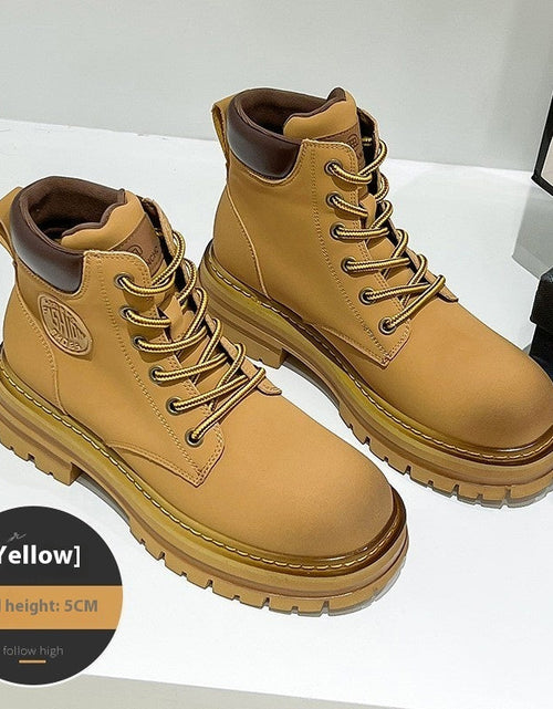Load image into Gallery viewer, Women’s Genuine Leather Martin Boots
