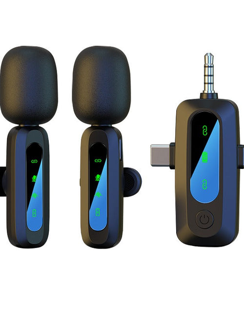 Load image into Gallery viewer, Wireless lavalier microphone J3 three in one interface intelligent sound collection and noise reduction lavalier microphone
