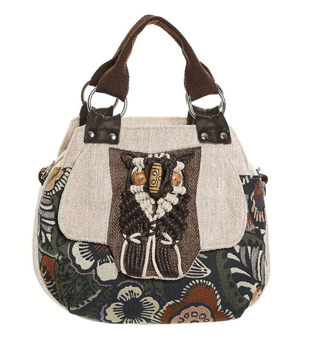 New Women's Handbag and Crossbody Bag with Owl Design