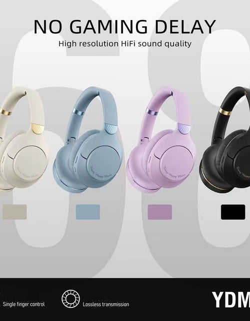Load image into Gallery viewer, YDM68 new wireless Bluetooth headset with heavy bass gaming headset
