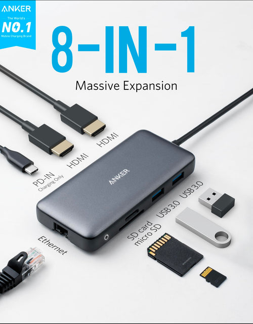 Load image into Gallery viewer, Anker <b>553</b> USB-C Hub (8-in-1)
