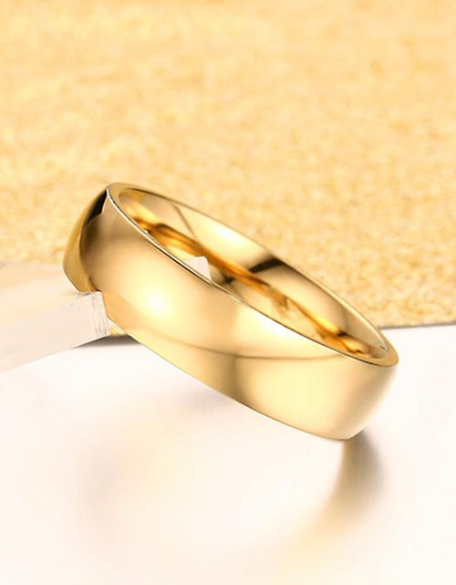 Load image into Gallery viewer, Vnox 6mm Classic Wedding Ring for Men Women
