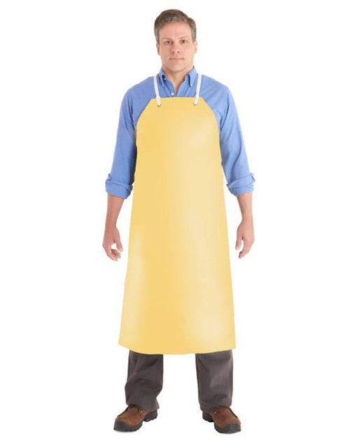 Load image into Gallery viewer, Yellow Hycar Apron 35" x 45"
