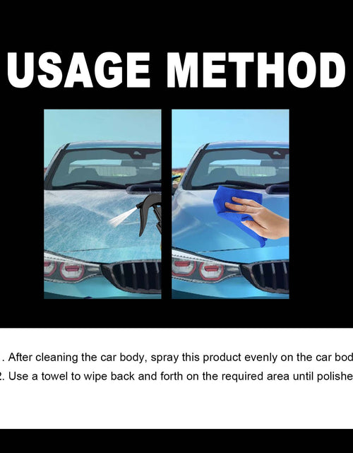 Load image into Gallery viewer, Automotive Coating Agent, Hydrophobic Crystal Polishing Maintenance Coating Agent For Automotive Waxing Nano Coating
