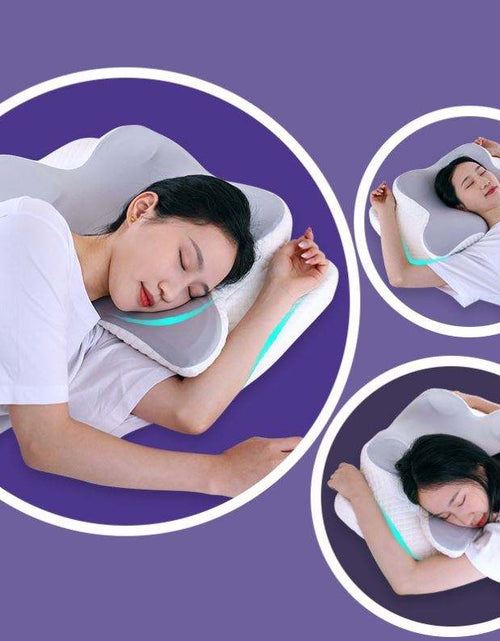Load image into Gallery viewer, Ergonomic Cervical Pillow For Sleeping Orthopedic Support Pillows Odorless Contour Neck Pain Memory Foam Pillow
