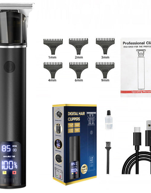 Load image into Gallery viewer, Hair clipper hair clipper electric hair clipper oil cutting head carving bald head, hair clipper
