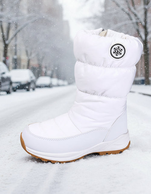Load image into Gallery viewer, Thickened Cotton Mid-Calf Snow Boots for Women
