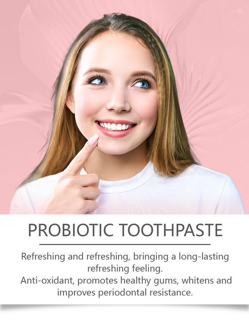 Load image into Gallery viewer, Oralhoe Probiotics Brightening Mint Toothpaste Fresh Breath Clean Beautiful Teeth Care For Teeth Oral Care
