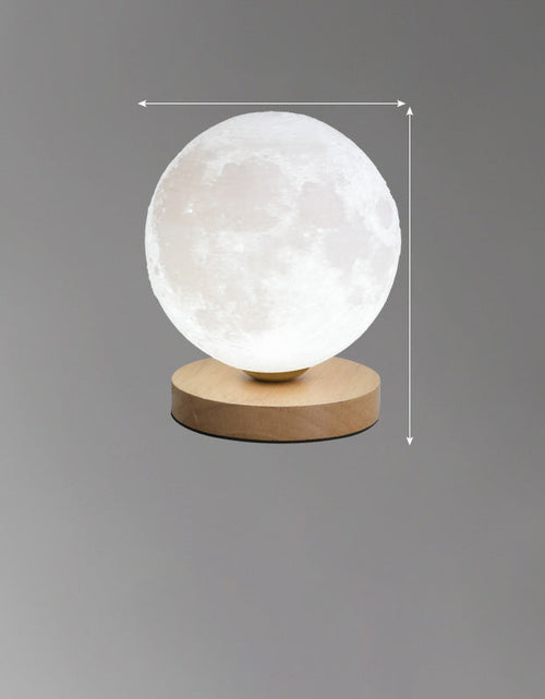 Load image into Gallery viewer, 3D Moon Lamp Moon Lamp Desk Charging Lamp Bedroom Bedside Lamp Creative Ins Gift Atmosphere Night Lamp
