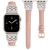 Pink Leather + Star Buckle