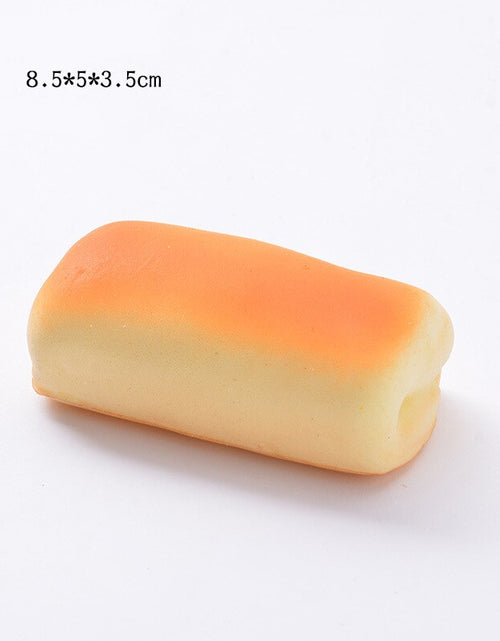 Load image into Gallery viewer, Squishy Food Creative Simulation Bread Toast Donuts Slow Rising Squeeze Stress Relief Toys Spoof Tease People Desktop Decoration
