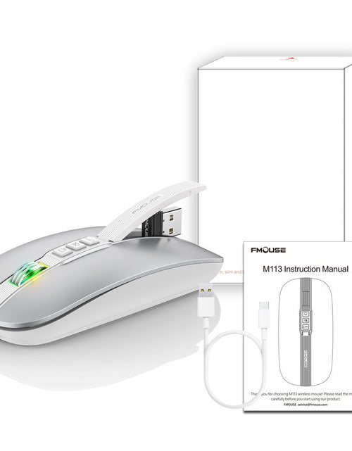 Load image into Gallery viewer, Wireless Mouse Bluetooth Dual Mode 2.4G/BT5.1 Silent Mouse 2400DPI PC Notebook Business Office
