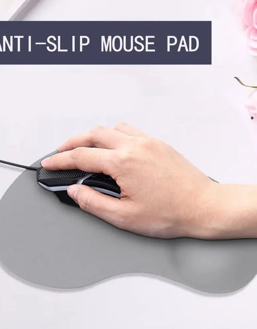Load image into Gallery viewer, Wrist Mousepad With Gel Mouse Pad With Wrist Rest Pc Gamer Anti-Slip Gaming Laptops Keyboard Accessories Drop Shipping
