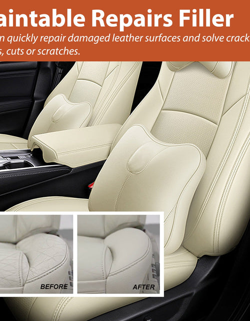 Load image into Gallery viewer, Leather Filling Cream, Car Seat Leather Sofa Leather Bag Leather Shoes Leather Clothing Care Cream

