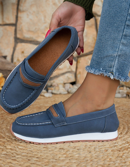 Load image into Gallery viewer, Platform Casual Shoes – Trendy &amp; Comfortable
