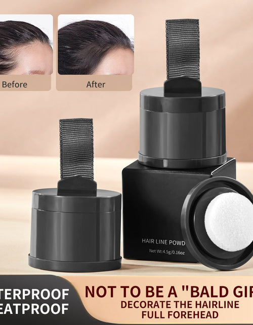 Load image into Gallery viewer, Hairline powder contouring shadow filling forehead hair replacement artifact waterproof and sweat-proof
