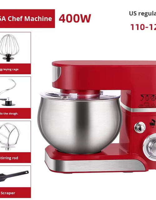 Load image into Gallery viewer, 400W Stand Mixer, Multifunctional Kitchen Machine – Automatic Dough Kneader &amp; Electric Egg Beater for Home Use
