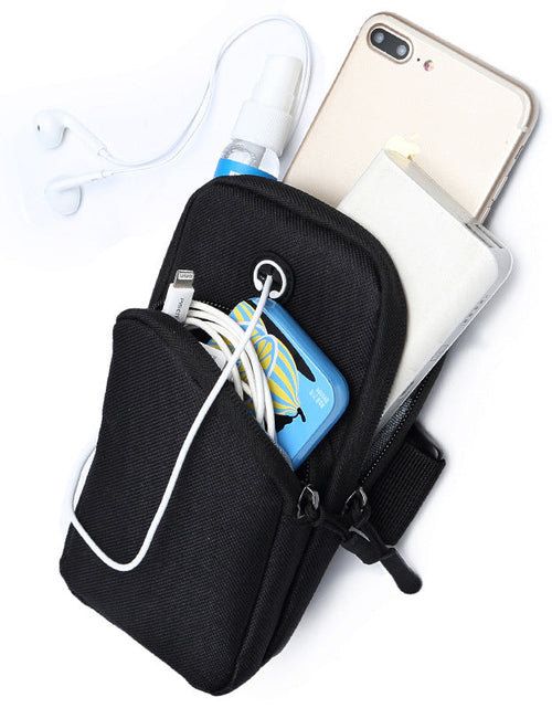 Load image into Gallery viewer, Sports outdoor mobile phone arm bag men's and women's running fitness bag
