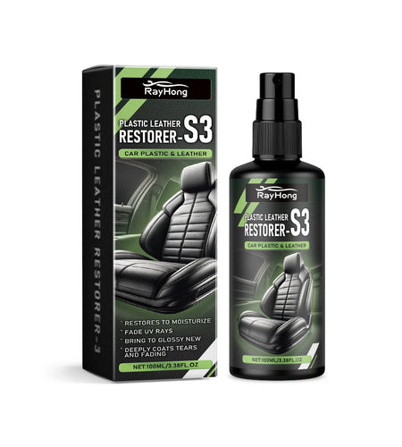 Car Leather Reconditioning Spray, Clean And Decontaminate Bright Car Interior Repair Maintenance Care Spray