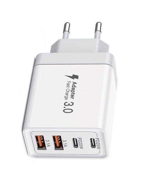 Load image into Gallery viewer, 40w multi-port charger suitable for Apple 15 Android mobile phone fast charging charger electronic product adapter
