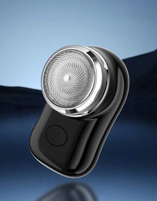 Load image into Gallery viewer, Men's Electric Shaver Mini Wash Shaver Portable Car Charging Beard Knife
