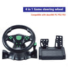 Four in one gaming steering wheel