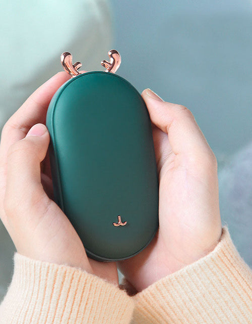Load image into Gallery viewer, Mini Space Number Display Warm Hand Treasure 2-in-1 Warm Hand Treasure Charging
