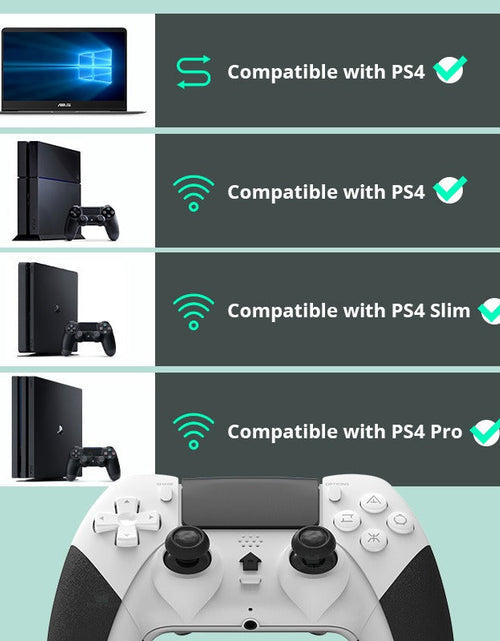 Load image into Gallery viewer, Suitable for PS4/Slim/Pro wireless Bluetooth game controller with body sensing six axis vibration T29 controller
