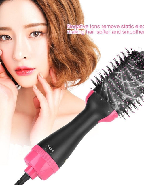 Load image into Gallery viewer, Multifunctional 2 in 1 Hair Dryer Volumizer Rotating Hot Hair Brush
