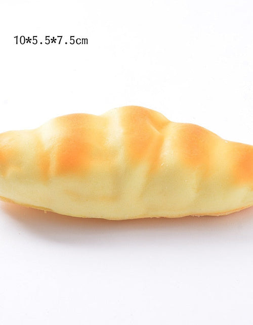 Load image into Gallery viewer, Squishy Food Creative Simulation Bread Toast Donuts Slow Rising Squeeze Stress Relief Toys Spoof Tease People Desktop Decoration
