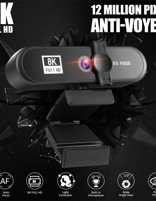 Load image into Gallery viewer, 4k Beauty Auto Focus 1080p Computer Camera 8K Network USB Live Webcam 2K Drive Free
