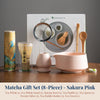 Matcha Gift Box 8-piece Set (Cherry Blossom Pink)