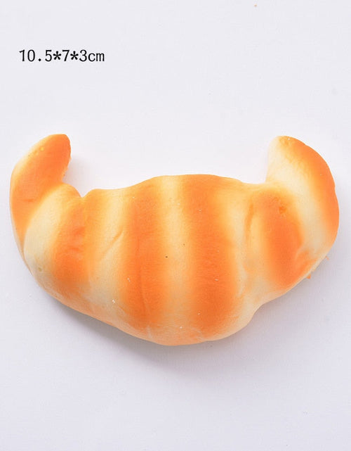 Load image into Gallery viewer, Squishy Food Creative Simulation Bread Toast Donuts Slow Rising Squeeze Stress Relief Toys Spoof Tease People Desktop Decoration

