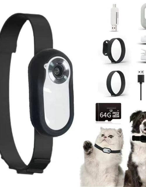 Load image into Gallery viewer, Portable Camera Magnetic Collar Clip Thumb Sports Camera HD Outdoor Pet Camera Portable Cycling Recorder

