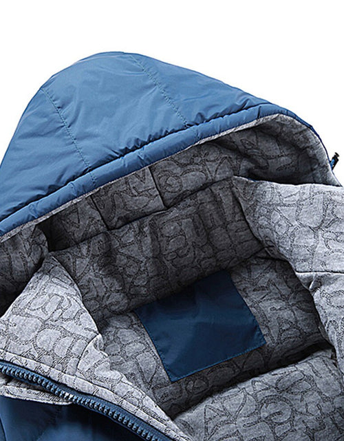 Load image into Gallery viewer, Fashion Sleeveless Jacket 2019 Men Thickening 100% Cotton Vest Hat Hooded Warm Vest Winter Waistcoat Men Casual Windbreaker
