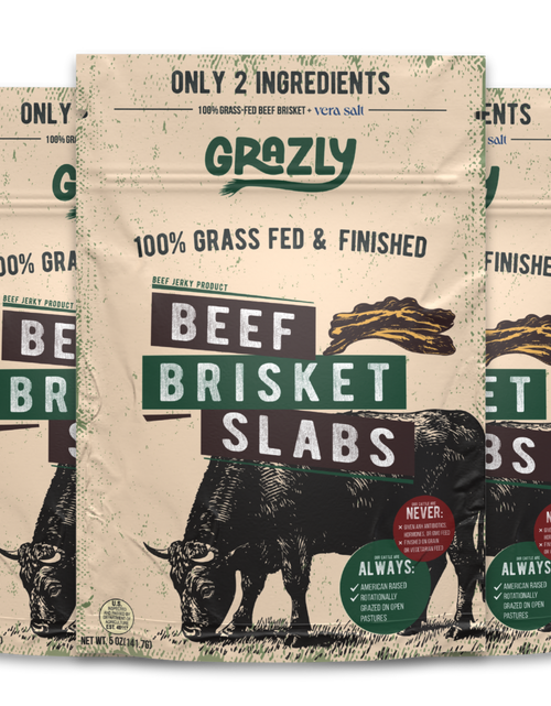 Load image into Gallery viewer, Beef Brisket Slabs - 100% Grass-Fed &amp; Finished
