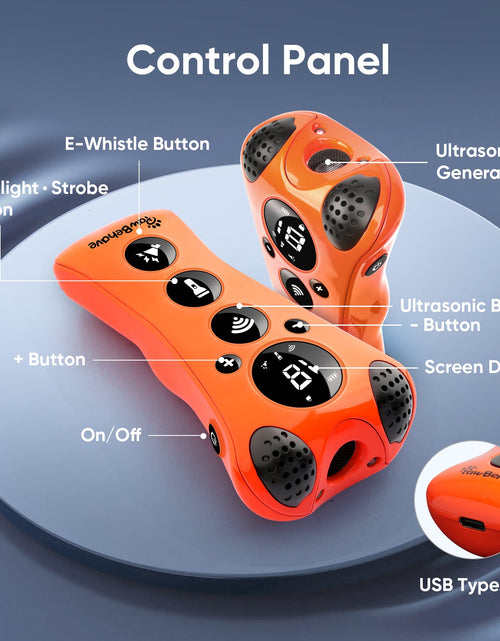 Load image into Gallery viewer, PawBehave Adjustable Ultrasonic Dog Trainer – World's First Variable Frequency Pet Behavior Corrector
