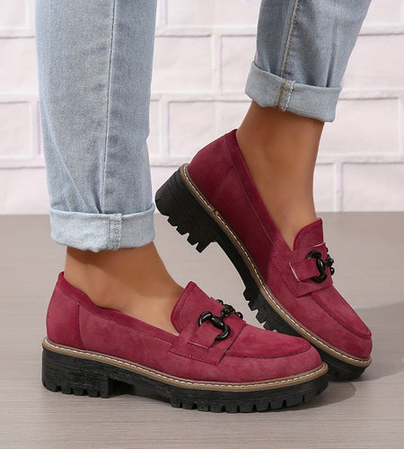 Women’s Horsebit Loafers – Elegant Flat Loafers for Work & Casual Wear