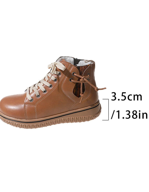 Load image into Gallery viewer, FitiqueFit Women’s Flat Heel Martin Boots
