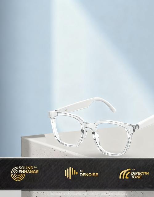 Load image into Gallery viewer, HY-C8 AI Intelligent Translation Wireless Bluetooth Glasses Earphones 75 Language Conference Simultaneous Interpretation
