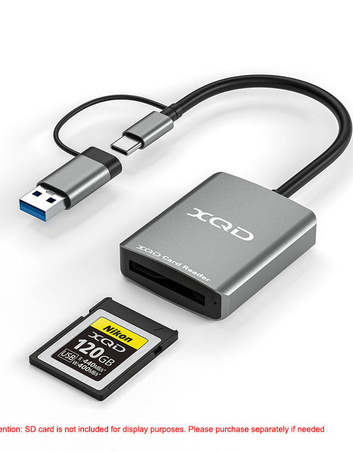 Load image into Gallery viewer, Type-C to XQD card USB 3.0 high-speed card reader compatible with M/G camera storage card reader
