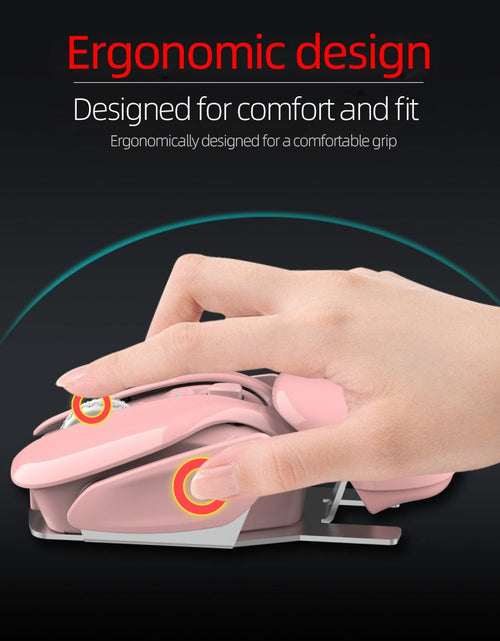 Load image into Gallery viewer, New USB wireless mouse 1600DPI rechargeable office mouse desktop laptop accessories
