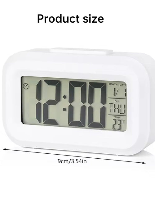 Load image into Gallery viewer, Household Digital LED Alarm Clock – Battery-Powered, Multi-Functional for Bedroom Bedside &amp; Room Table, Ideal Home Decor
