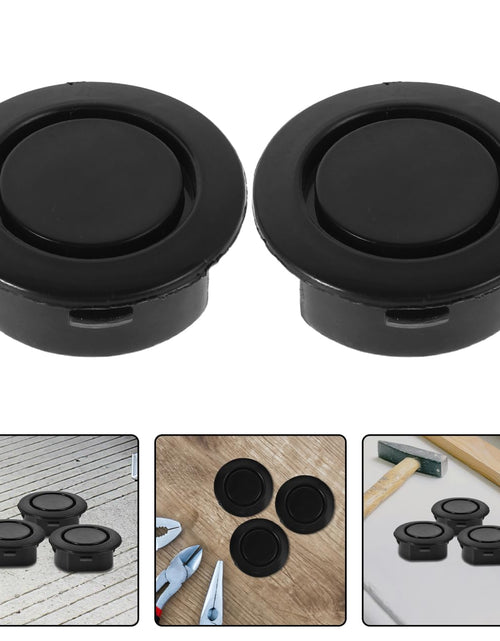 Load image into Gallery viewer, Homoyoyo 10PCS Car Rear Bumper Radar Hole Cover Plastic Plugs Black
