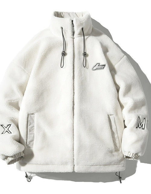 Load image into Gallery viewer, Lamb Cashmere Cotton Jacket For Men In Winter Thickened Warm Cotton Jacket For Men In Hong Kong Fashion
