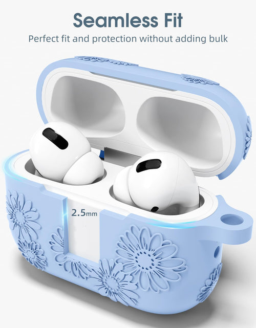 Load image into Gallery viewer, Adorve AirPods Pro Case Cover with Cleaner Kit Soft Silicone Sky Blue
