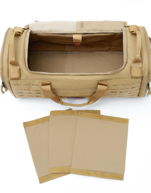 Load image into Gallery viewer, CONTAIL 48L Military Tactical Molle Duffle Bag Detachable Straps Earth Yellow
